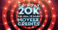 Hướng dẫn đăng ký tài khoản để có ngay 20.000 khi mua vé bằng Moveek Credits