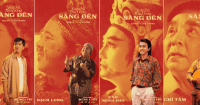 Sáng Đèn và bộ poster nhân vật đậm dấu ấn hoài niệm