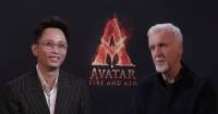 Rhymastic gặp đạo diễn James Cameron tại sự kiện công chiếu Avatar 3: Lửa và Tro Tàn