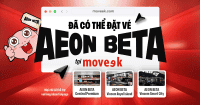 Moveek chính thức mở bán vé AEON Beta Cinema toàn quốc