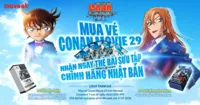 Mua vé Conan Movie 29 tại Moveek nhận thẻ bài Bushiroad Nhật