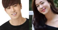 Yunho của TVXQ và Kyung Soo Jin thể hiện tình cảm trong buổi đọc kịch bản