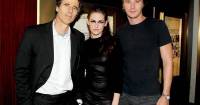 Kristen mắt 'tím bầm' đi họp báo phim