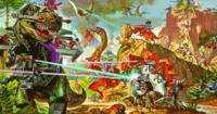 Dino Riders cạnh tranh cùng Jurassic World và Transformers