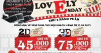 Lotte Cinema giới thiệu chương trình Lovely Tuesday