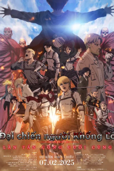 Poster phim Đại Chiến Người Khổng Lồ: Lần Tấn Công Cuối Cùng
