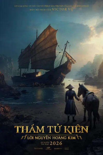 Poster phim Thám Tử Kiên 2: Lời Nguyền Hoàng Kim