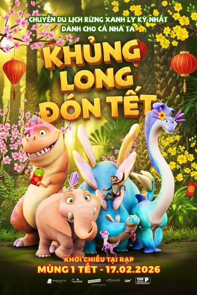 Khủng Long Đón Tết