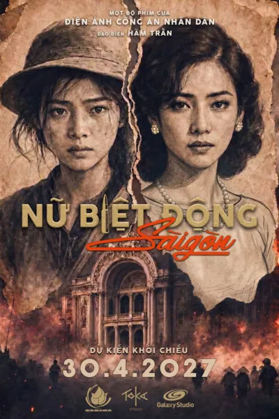Poster phim Nữ Biệt Động Sài Gòn