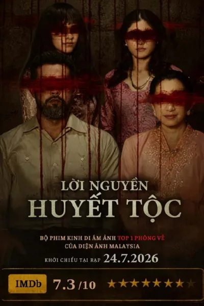 Poster phim Lời Nguyền Huyết Tộc