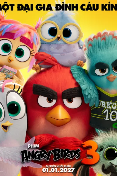 Poster phim The Angry Birds Movie 3