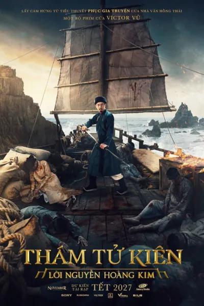 Poster phim Thám Tử Kiên 2: Lời Nguyền Hoàng Kim